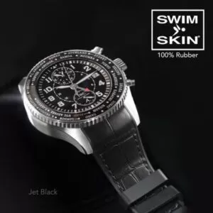 IWC万国表Timezoner橡胶表带Swimskin@鳄鱼皮