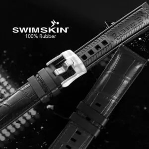 通用素食鳄鱼手表表带-Swimskin@24mm