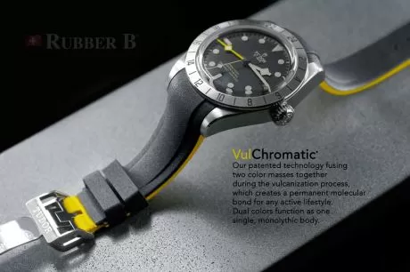 Tudor Heritage Black Bay PRO橡胶表带-VulChromatic®双色 - 图片 3