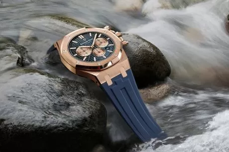 爱彼皇家橡树橡胶表带41毫米鳄鱼皮表带-经典系列 - 图片 4