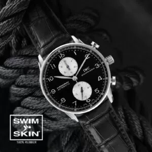 IWC万国表葡萄牙Chrono41mm橡胶表带SwimSkin@鳄鱼皮